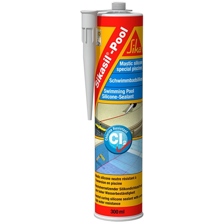 Sikasil Pool Sealant (White) AC Pools