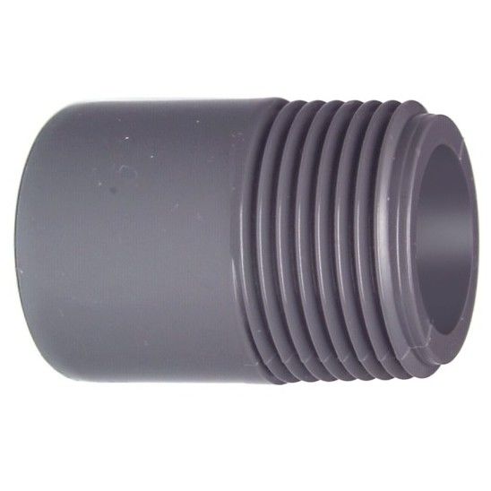 Georg Fischer PVC MI Adaptor BSP Spigot 100mm