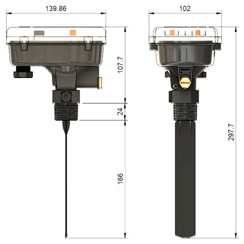 Kelco F27 25B Time Delay Flow Switch