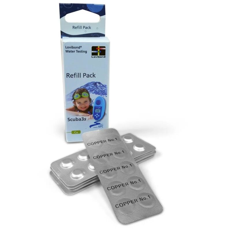 Lovibond Scuba 3s Refill Pack Copper 525653 Lovibond Scuba 3s Refill Pack Copper 525653