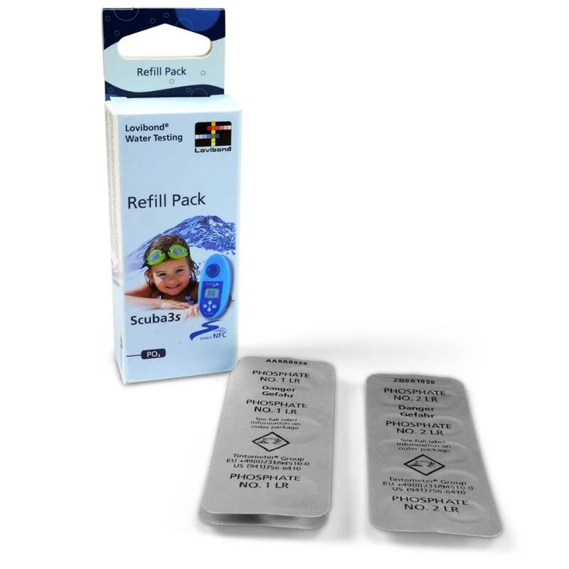 Lovibond Scuba 3s Refill Pack Phosphate 525654 Lovibond Scuba 3s Refill Pack Phosphate 525654