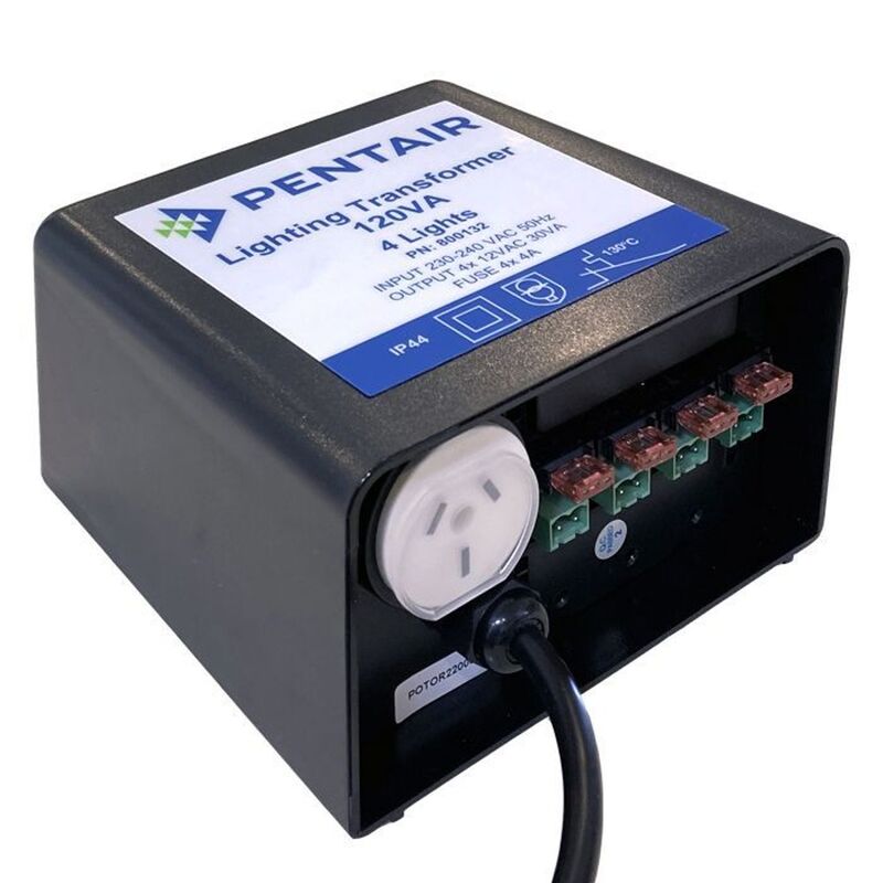 Pentair 800132 Pool Light Transformer 12v 120W 4 Outputs