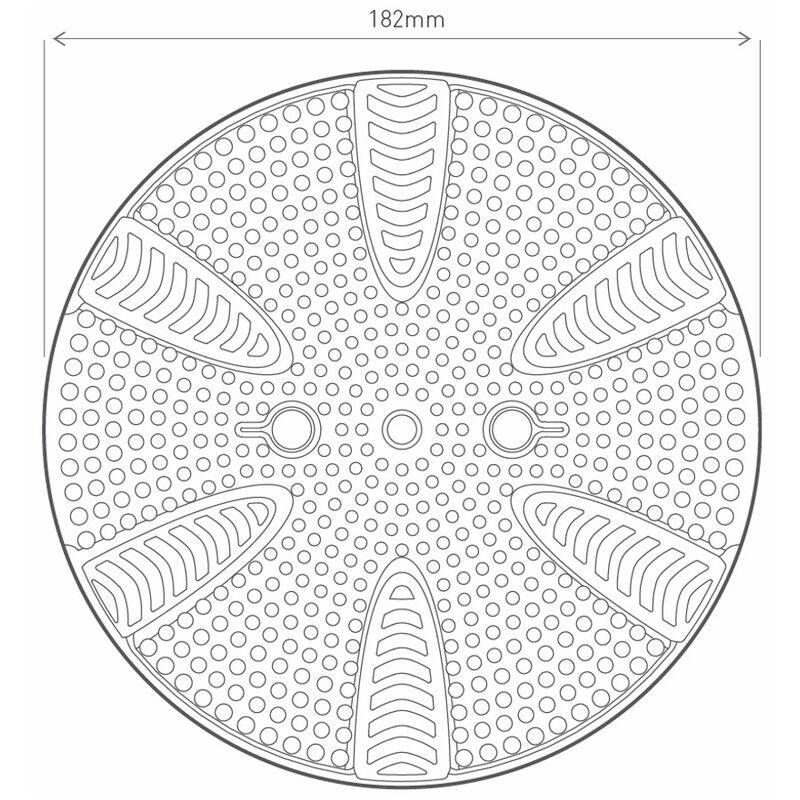 Spa Electrics Pro Series Safety Suction 40mm Concrete White
