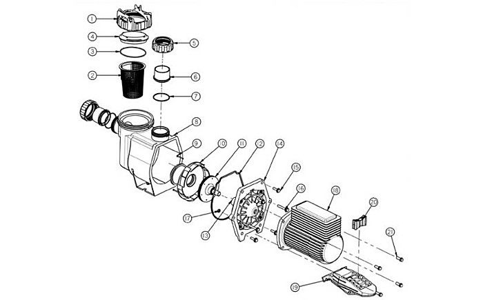 Astral CTX Pump Parts