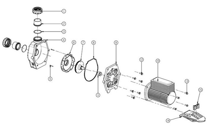 Astral FX Pump Parts