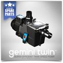 Poolrite Gemini SQ Twin Speed
Pump Spare Parts