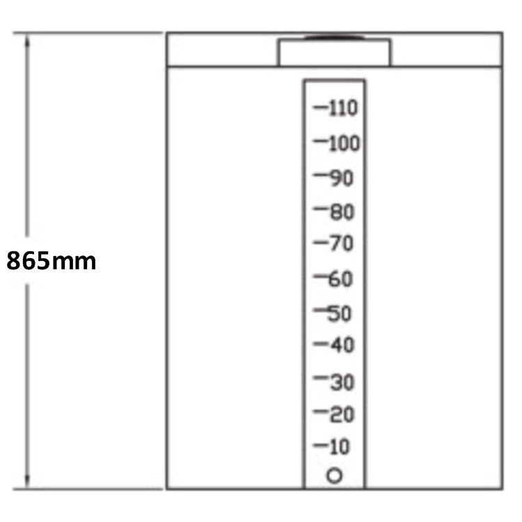 Chemical Tank 210 Litre Translucent PE