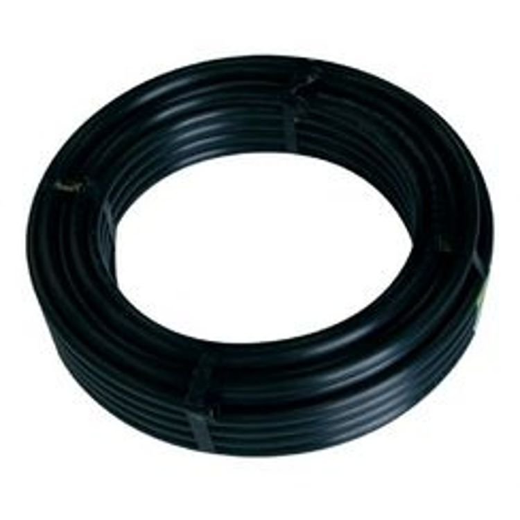 Chemical Tubing 58mm PE Rigid Black 50m Roll