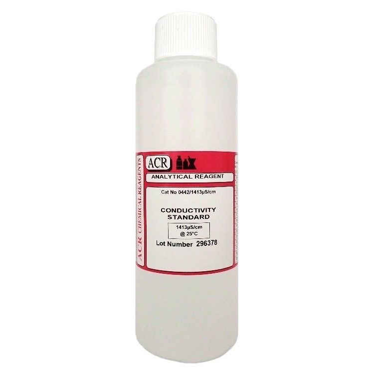 Conductivity Solution (Buffer) 1413 uS/cm 250ml AC Pools