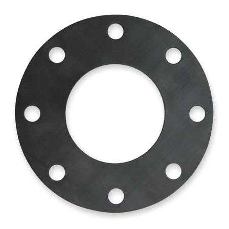 Flange Gasket  Natural Rubber 3mm Thickness 150mm Table DE