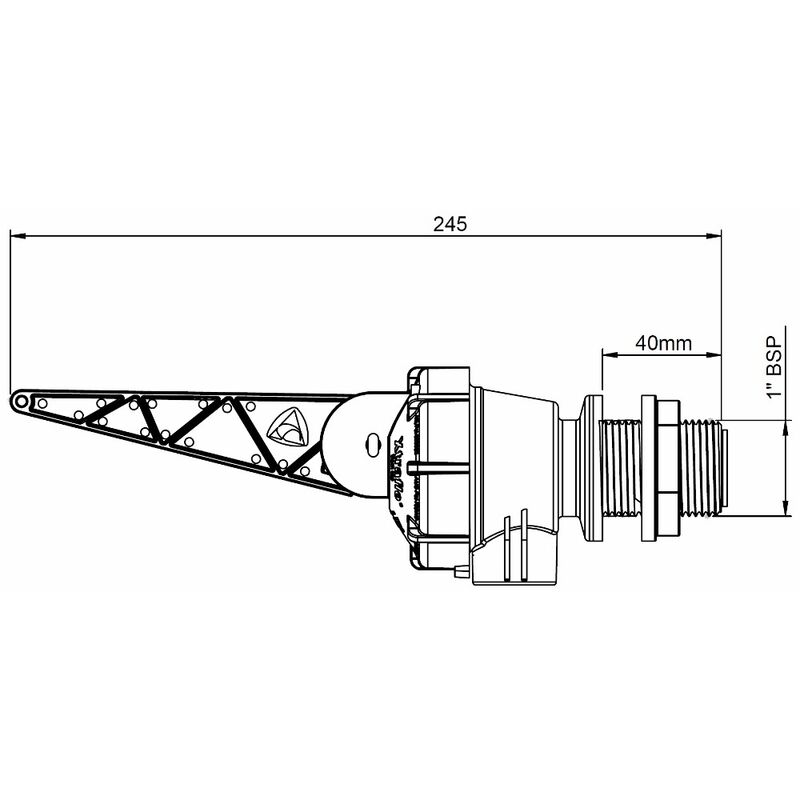 Float Valve Apex PumpBuddy 25mm Long Thread