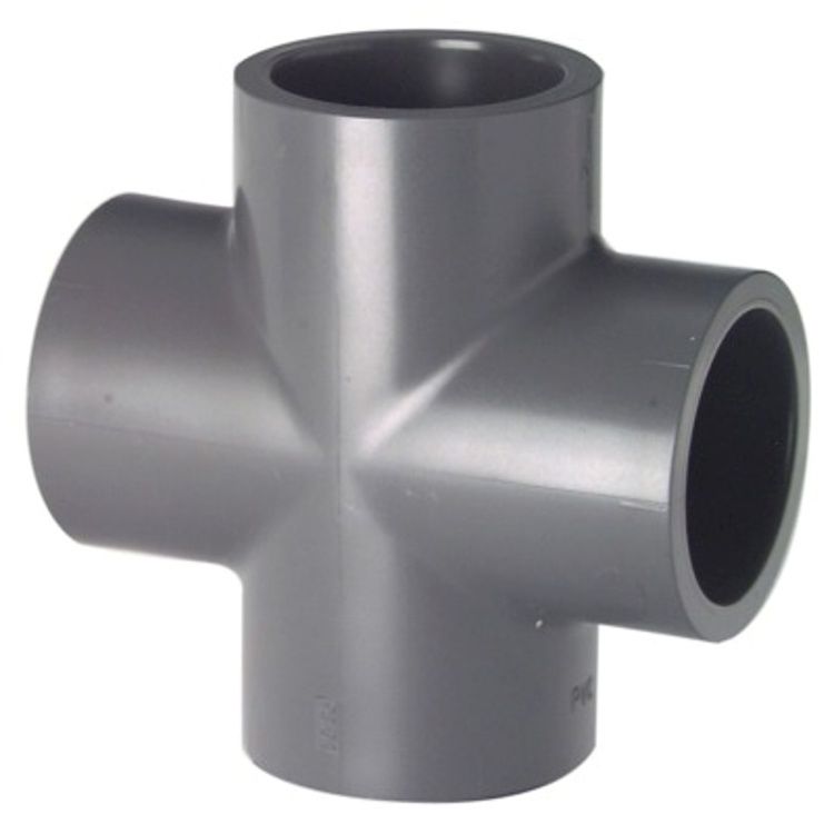 Georg Fischer PVC Cross Fitting 100mm