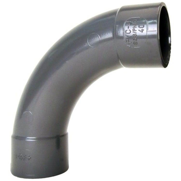 Georg Fischer PVC Elbow 90 20mm Long Radius AC Pools Georg Fischer PVC Elbow 90 20mm Long Radius AC Pools