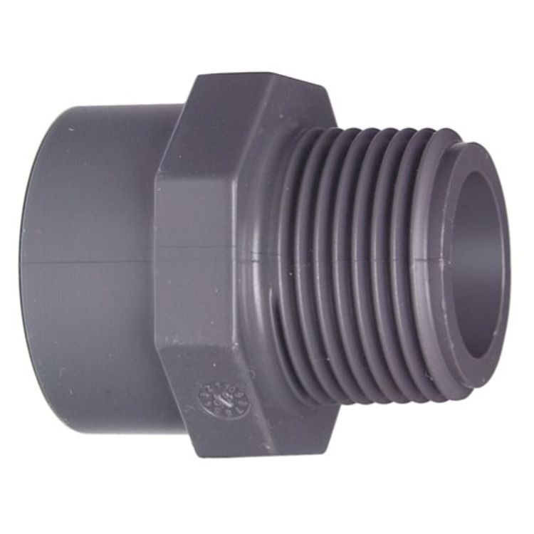 Georg Fischer PVC MI Adaptor BSP 20mm