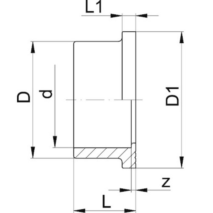 Georg Fischer PVC Stub Flange 32mm