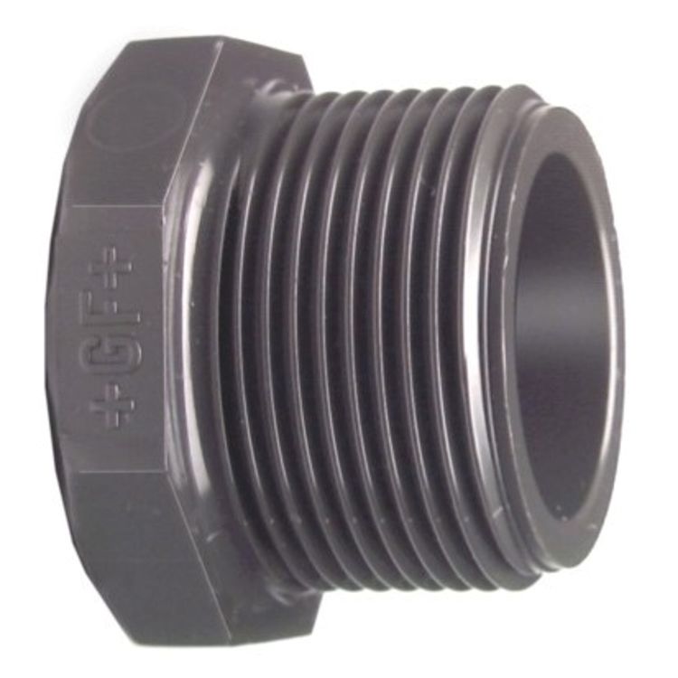 Georg Fischer PVC Threaded Plug BSP 15mm