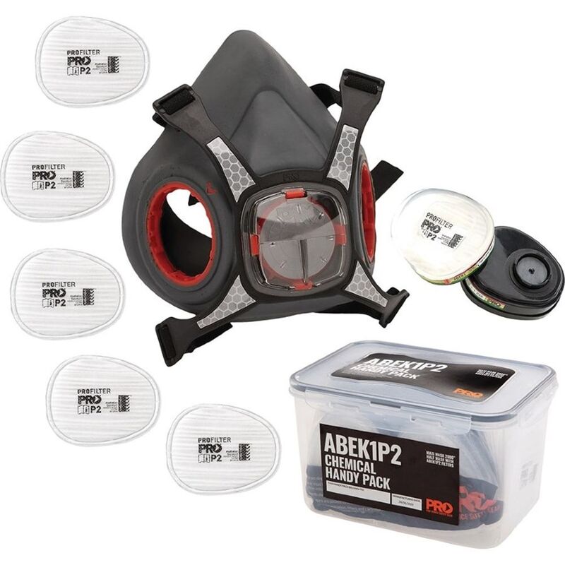 Half Mask Respirator Kit Storage Bucket