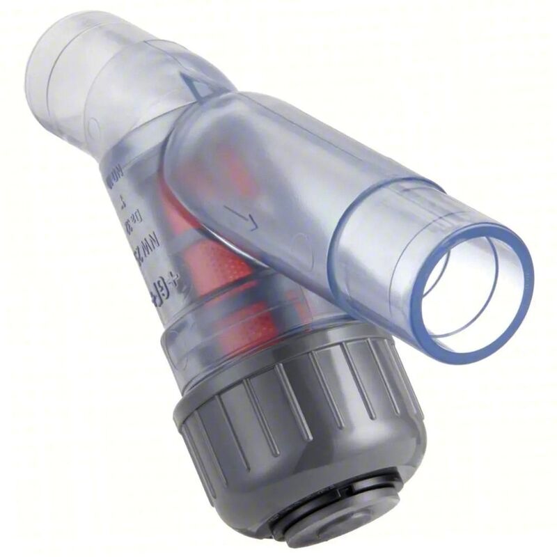 Inline Water Filter Georg Fischer Type 306 Transparent Body 15mm