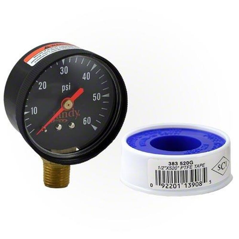 Jandy Filter Pressure Gauge R0556900