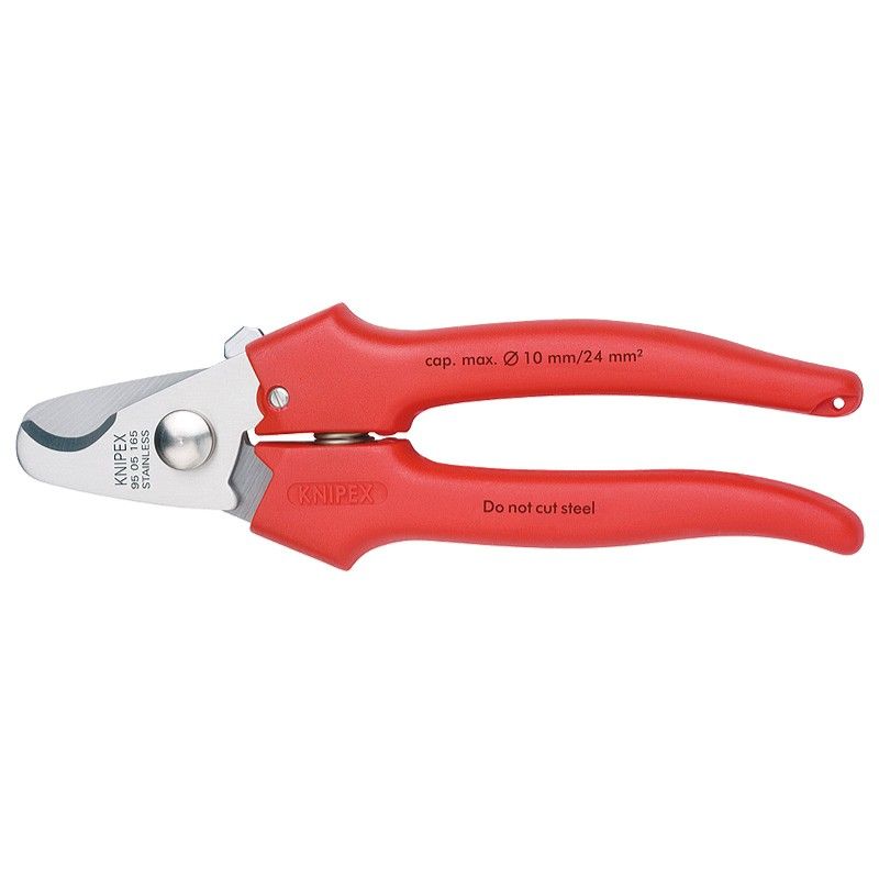 Knipex Cable and Wire Rope Shears 165mm 9505165