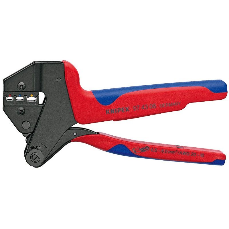 Knipex Crimping Pliers for Insulated Connectors Knipex Crimping Pliers for Insulated Connectors