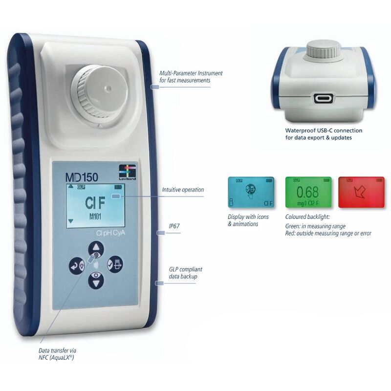 Lovibond MD150 Photometer 6in1 282150