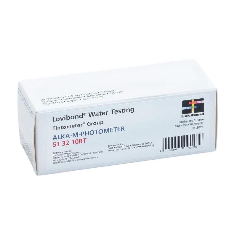Lovibond Photometer Reagents Alkalinity ALKAM 100 Tablets