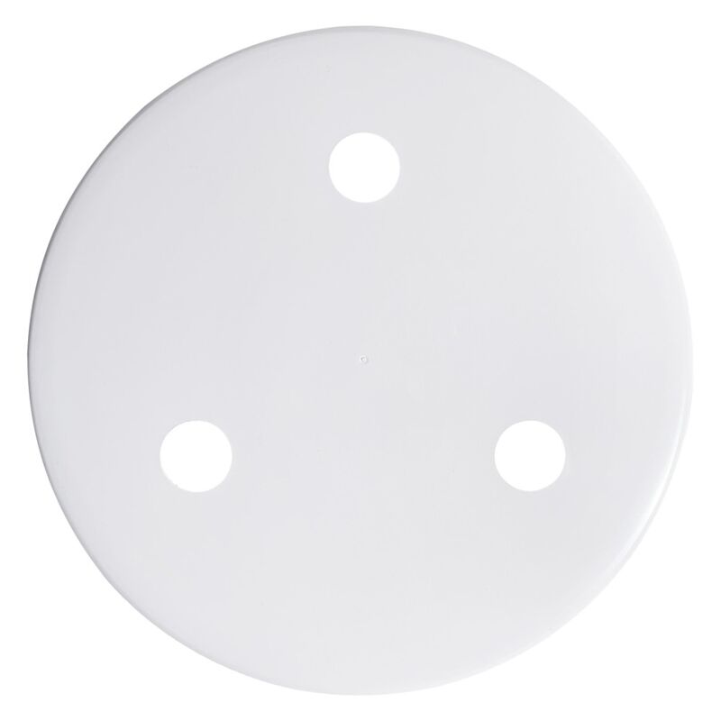 Main Drain Cover Weighted White