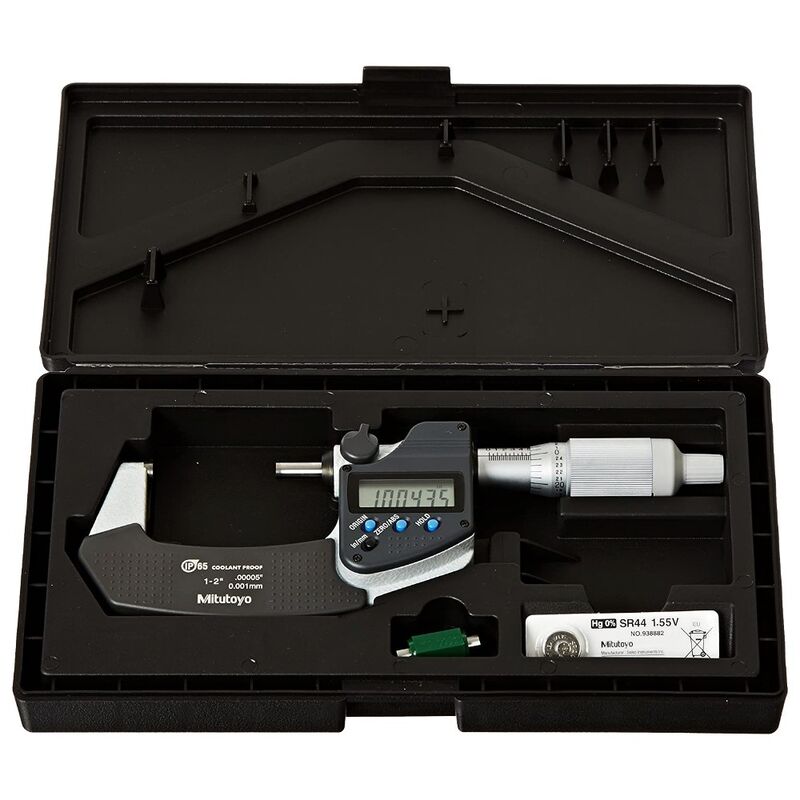 Mitutoyo Waterproof Micrometer Metric/Inch 25mm50mm (12") 29334530
