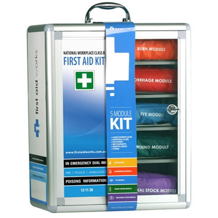 Modular First Aid Kit - Wall Mountable