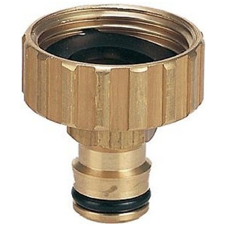 Neta Brass Tap Adaptor 1andquot x 12mm