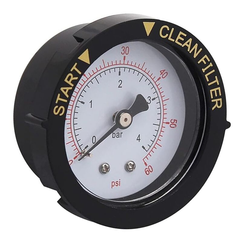 Pentair Pressure Gauge Adjustable Pointers Rear Connection 190059
