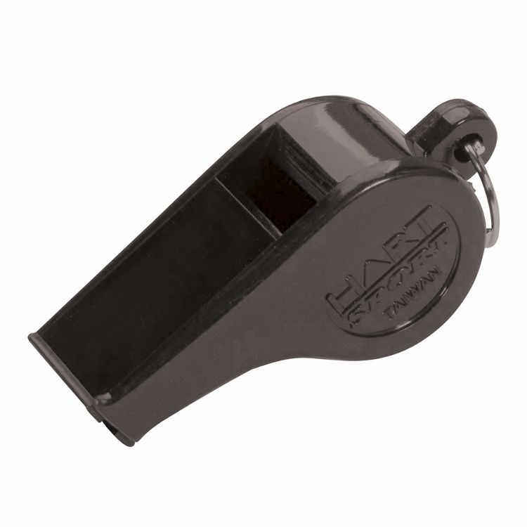 Plastic Whistle  Black