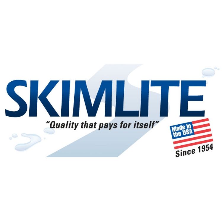 Skimlite SS8 Durapro - Schiumarola Quadrata Da Cucina, 20,3 Cm, Acciaio Per Molle, Colore Rosso, Fatta A Mano USA