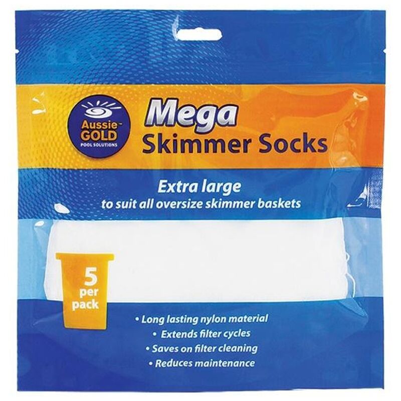 Skimmer Socks 5 Pack Mega Size