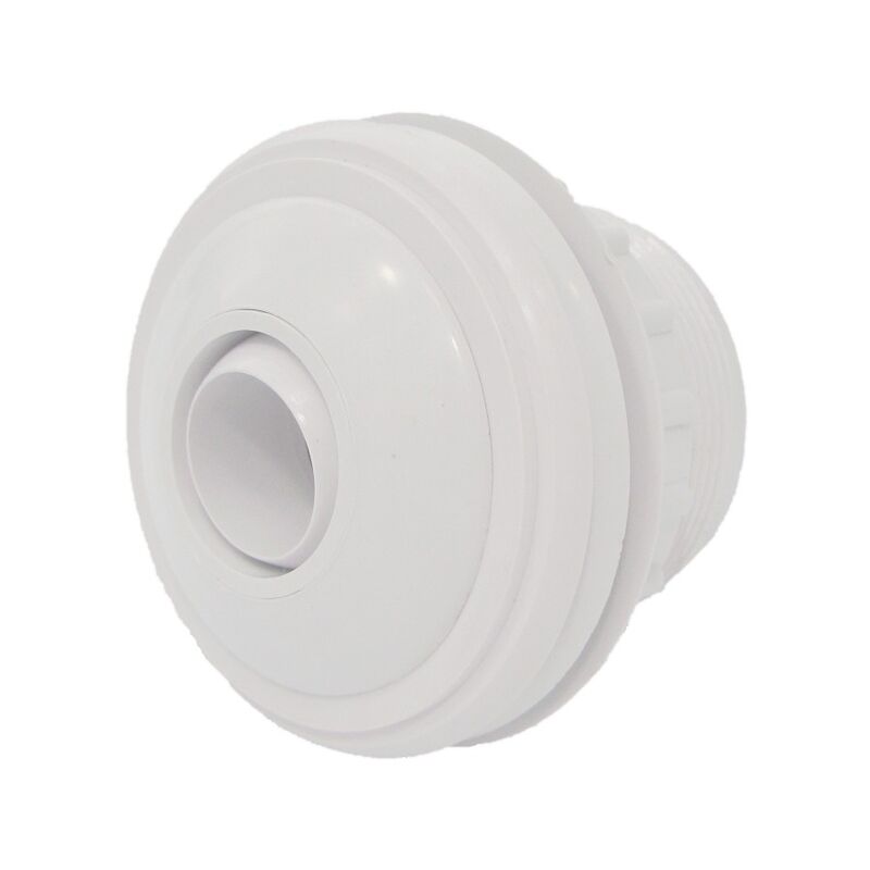 Spa Electrics Eyeball Return Fitting 40mm Threaded Vinyl White