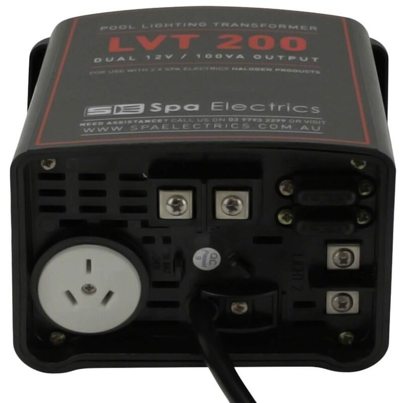 Spa Electrics Pool Light Transformer 12v 200watt