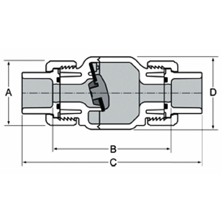 Spears Swing Check Valve 15mm