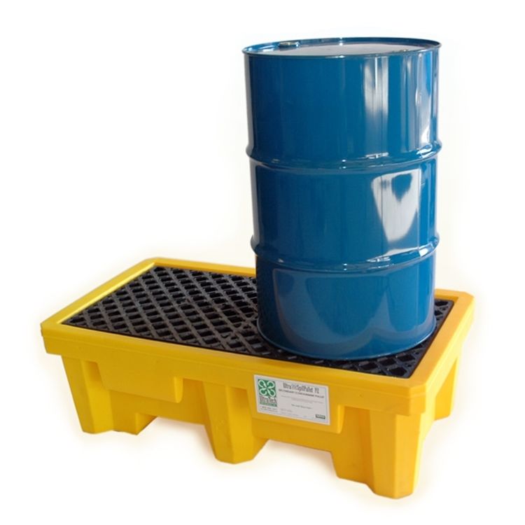 Spill Containment Pallet Poly 2 Drum