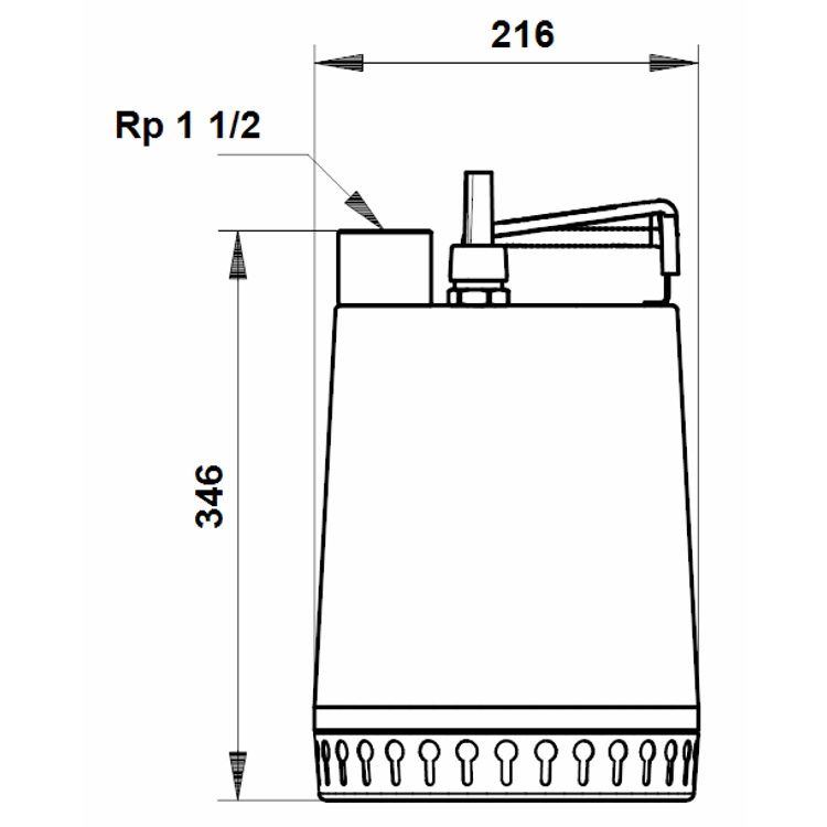 Unilift AP12 Submersible Pump 08kW