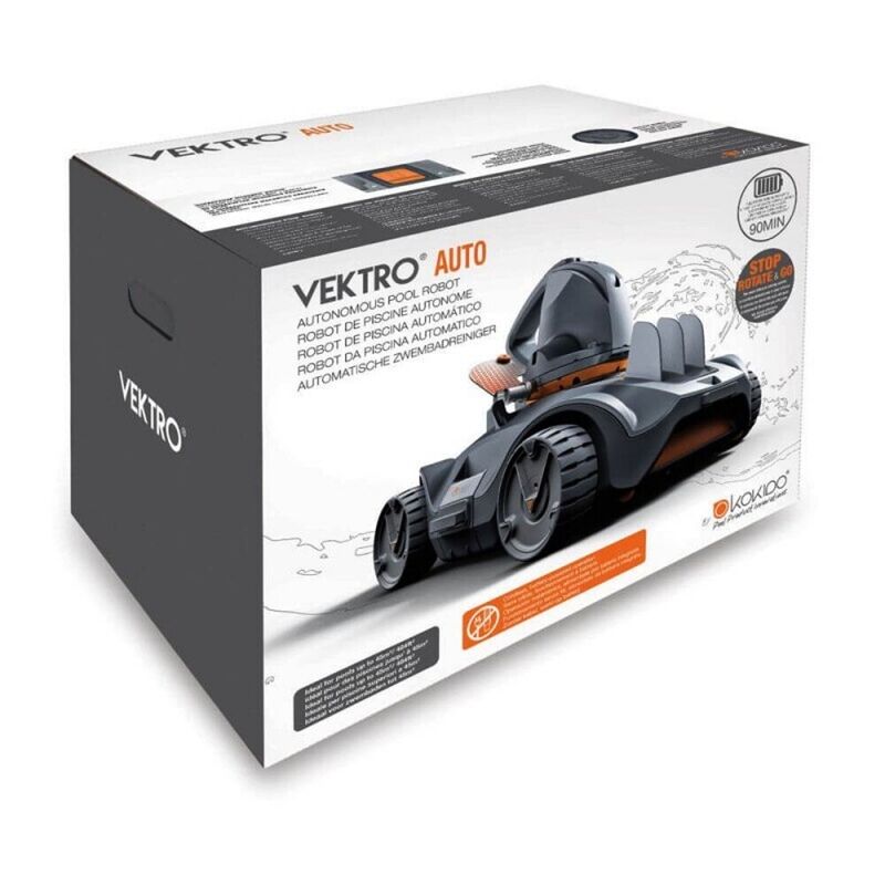 Vektro AUTO Rechargeable Robotic Pool and Spa Vacuum