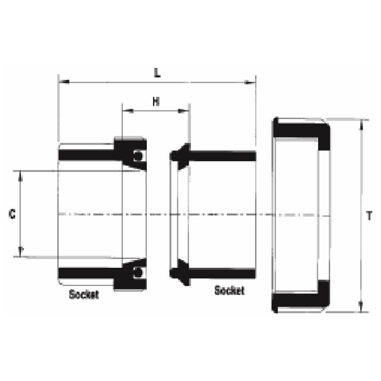 Vinidex PVC Barrel Union 15mm