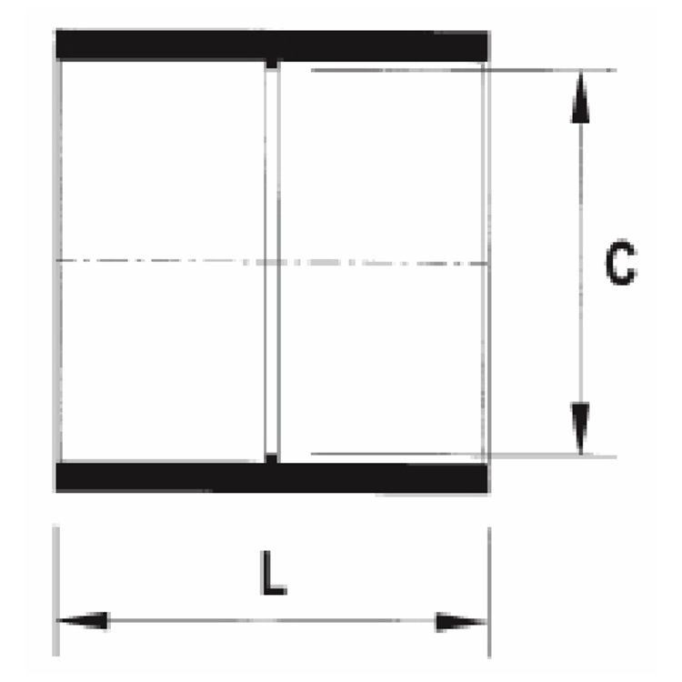 Vinidex PVC Coupling 100mm