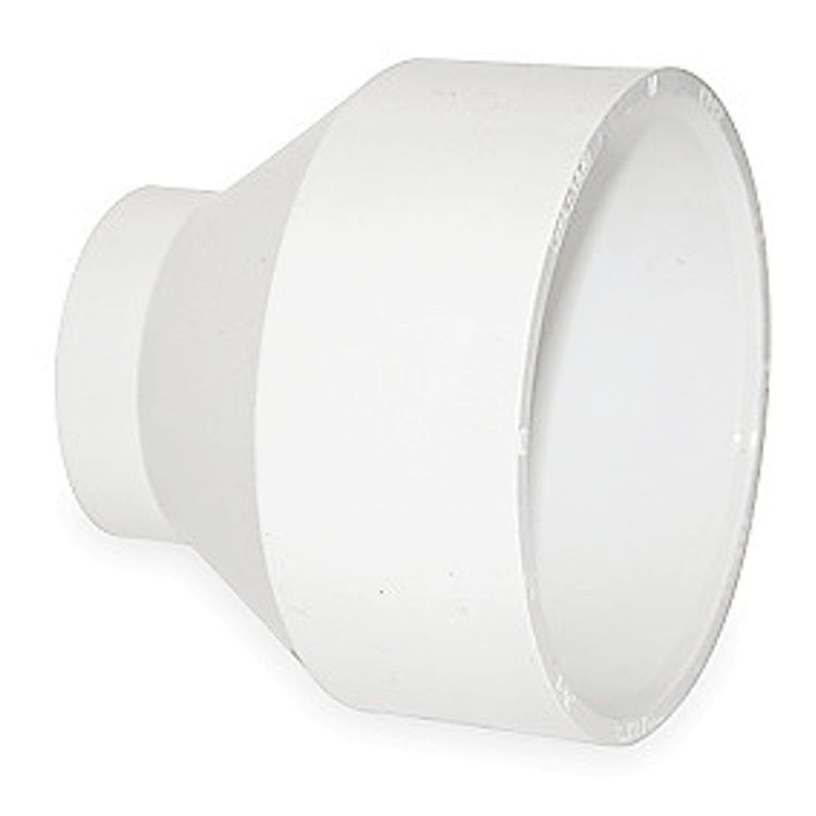 Vinidex PVC Reducing Coupling 100mm x 50mm