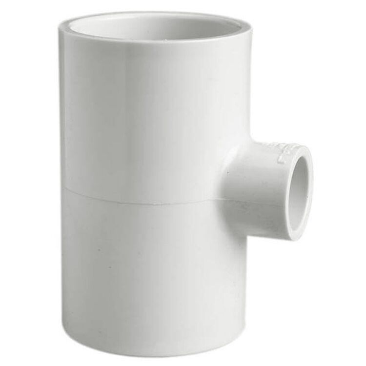 Vinidex PVC Reducing Tee 50mm x 50mm x 32mm