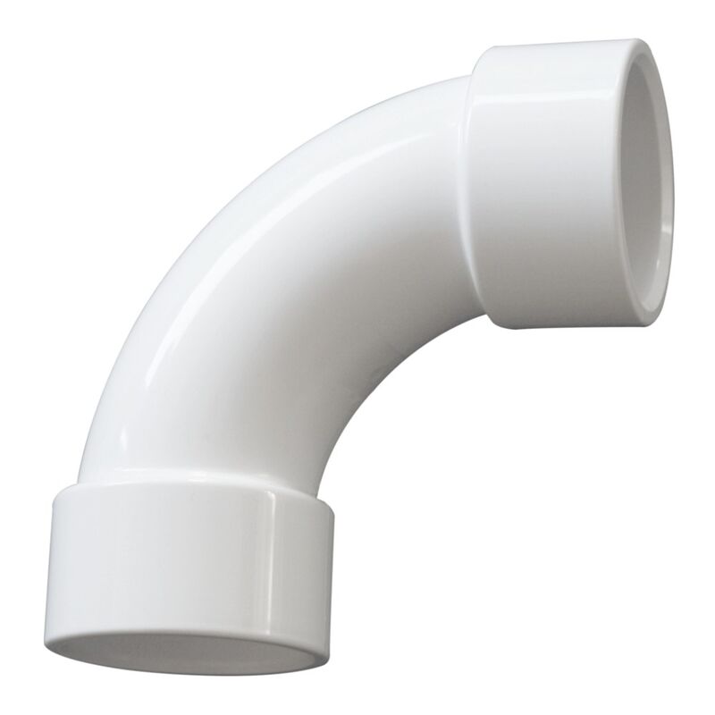 Waterco PVC Elbow 90 Long Radius 50mm