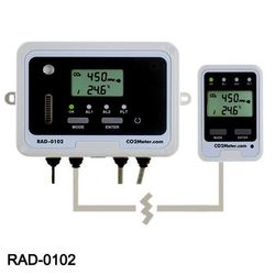 CO2 Detector with Alarm and Remote Display RAD-0102
