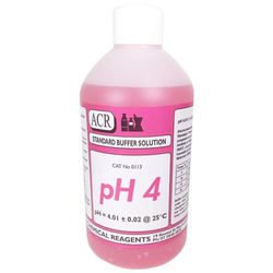 Calibration Solution (Buffer) pH4 Red 500ml