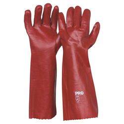 Chemical Resistant PVC Gloves
45cm Red (Heavy Duty)