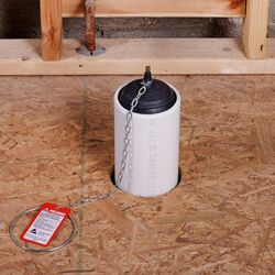 Cherne Inflatable Plug Pipe Blocking Test Ball 135mm to 160mm 270067
